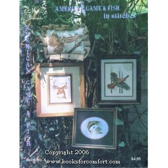 America Game & Fish in stitches Book No 4