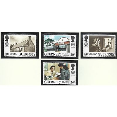 Guernsey Stamps Scott #422 To 428, Mint Never Hinged
