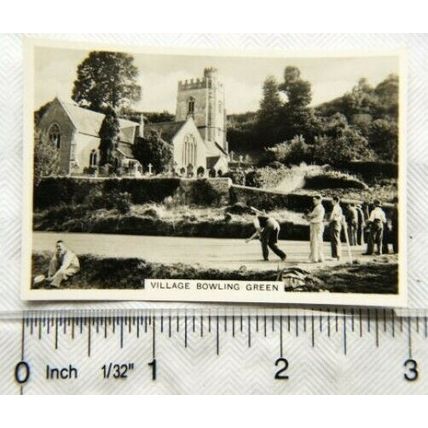 1938 Senior Service Our Countryside 34 Stoke in Teignhead Bowling Green