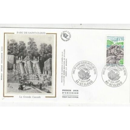 France 1994 Parc De Saint Cloud FDC St Cloud special cancel Unaddressed VGC