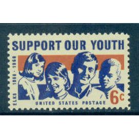 1342 6c Youth Fine MNH MA0400