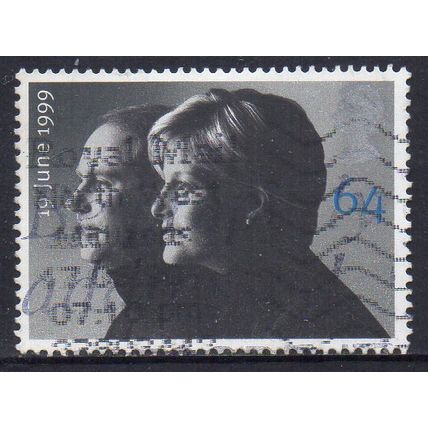 GB 1999 Royal Wedding - Prince Edward & Sophie Rhys-Jones 64p Used