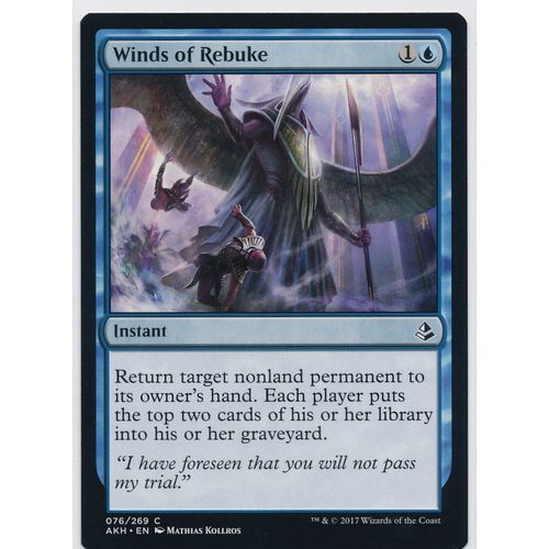 Magic the Gathering MTG Amonkhet 76/269 Winds of Rebuke