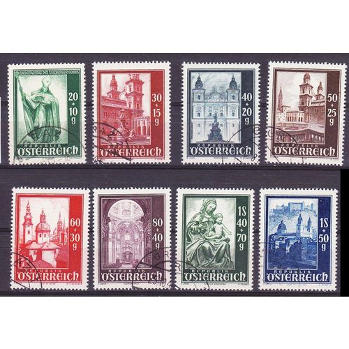 ÖSTERREICH AUSTRIA [1948] MiNr 0885-92 ( O/used )