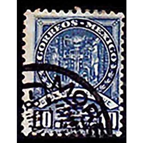 Mexico 1934 History #2 10c Used Stamp..