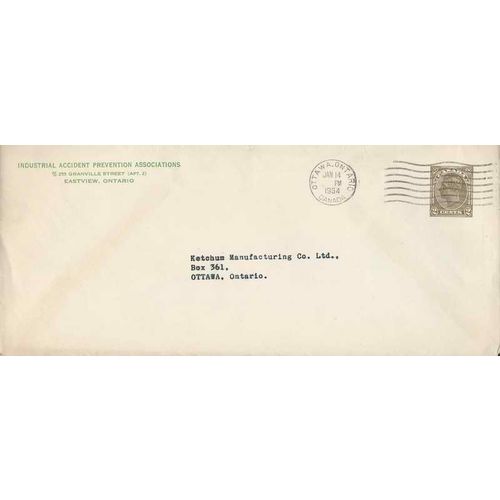 Canada #EN60a Postal Sta. USED 1954 George VI