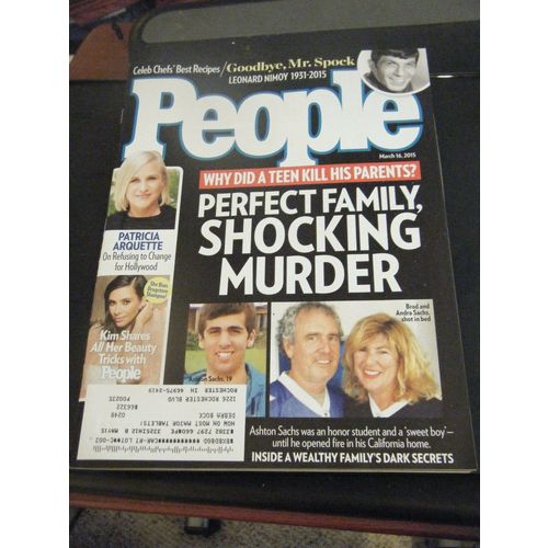 People Magazine - Perfect Family, Shocking Murder Cover - March 16, 2015