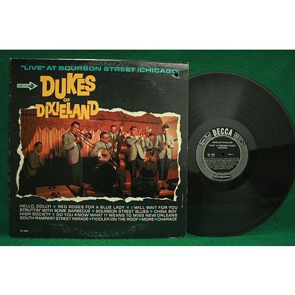 Dukes Of Dixieland - Live At Bourbon Street (Chicago) - DL 4653 - EX