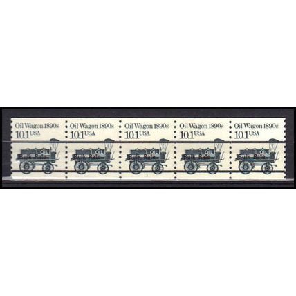 2130c 10.1c Oil Wagon Very Fine MNH Dry Gum PNC 1/5 Black AA0415
