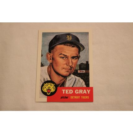 Theodore Ted Gray 1991 Topps 1953 Archives NO. 52