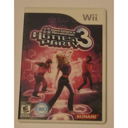 Sports Fitness Wii 10 game lot NBA Live 08 Just Dance 2 The Bigs 2 Topspin 3