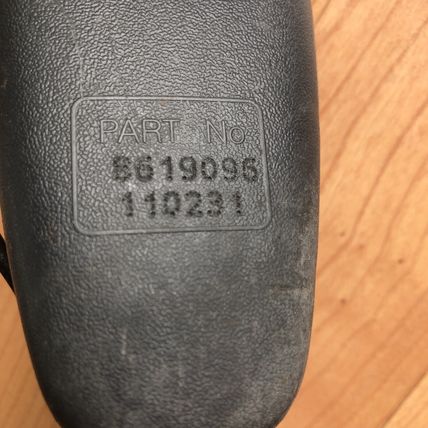 8619096 Volvo C70 Seat Belt Buckle Left Right Front Coupe Convertible
