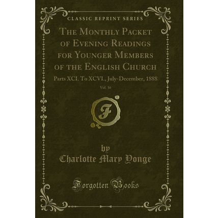 The Monthly Packet of Evening Readings for Younger Members of the English