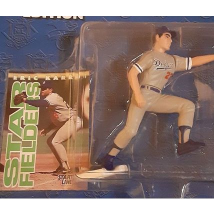 1996 MLB Starting Lineup Eric Karros Los Angeles Dodgers Vintage SLU Extended LA