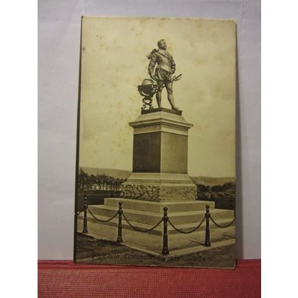 DRAKE STATUE, PLYMOUTH ESPLANADE, DEVON unused vantique postcard by F Frith #