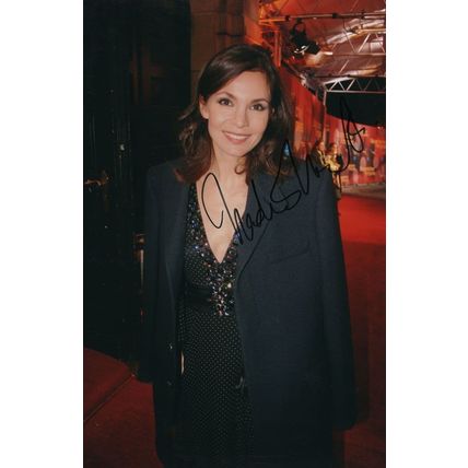 Nadine Warmuth German Film Actress 12x8 Giant Hand Signed Photo