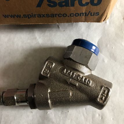 SPIRAX SARCO TD42H W/ Blowdown Valve THERMODYNAMIC 3/4” STEEL STEAM TRAP,BK