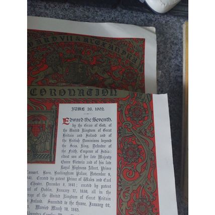 Illustrated London News CORONATION OF KING EDWARD VII 1902 w Colour PLATES
