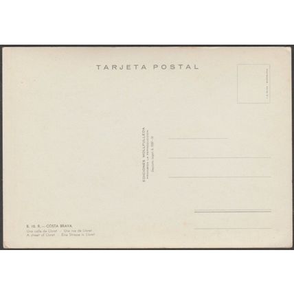 Uno Calle de Lloret, c.1960s - Mollfulleda Tarjeta Postal