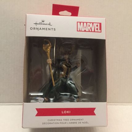 New Hallmark Marvel Loki Figure Ornament