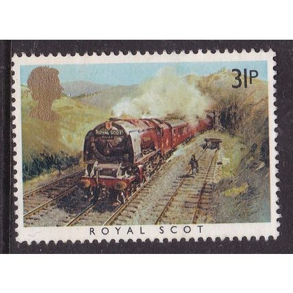 GB 1985 Trains Royal Scot 31p Mint no Gum SG 1275 VGC