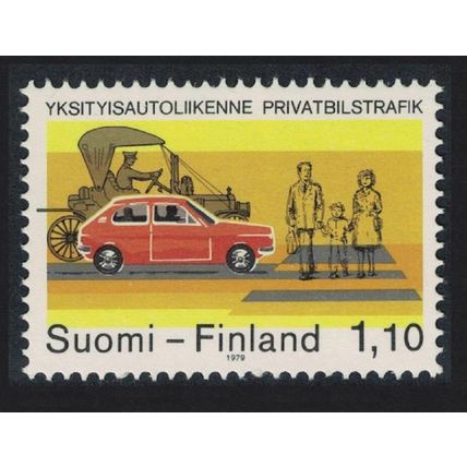 Finland The Private Car 1979 MNH SG#954
