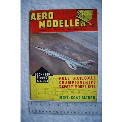 1962 Aeromodeller Magazine - August
