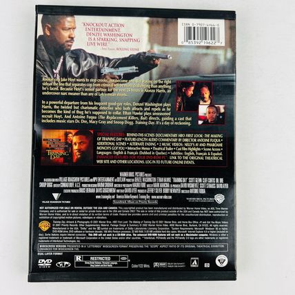 Training Day DVD Denzel Washington, Ethan Hawke