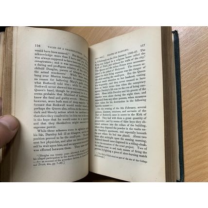 1836 PROSE WORKS OF SIR WALTER SCOTT - TALES GRANDFATHER SCOTLAND BOOKS (P8)