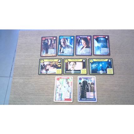 Doctor Who Trading Cards (Multiple Examples) 73 Cards in Total