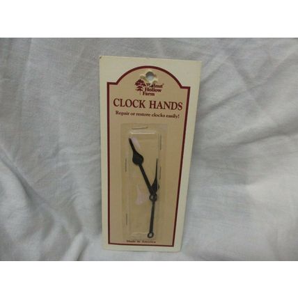 Walnut Hollow 429452 Clock Hands 2. 75 inch & 3. 5 inch -Black
