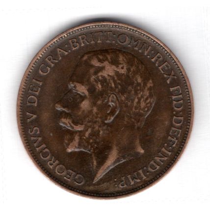 Great Britain. George V. Penny 1911. dy12270