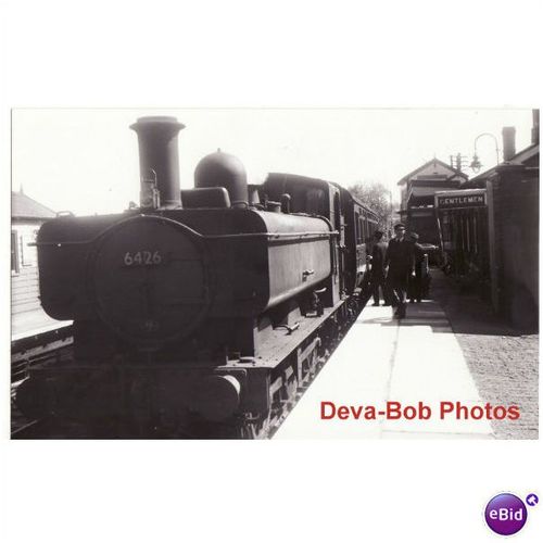 Railway Photo GWR 64xx 6426 BLACKWOOD 1958 BR 0-6-0PT Loco