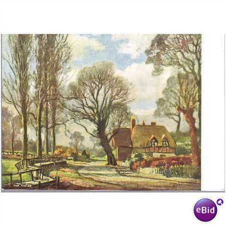 Hofler, Max - Country Cottage - art postcard