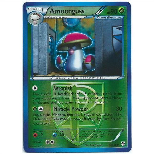 Pokemon Black & White Plasma Storm - #13/135 - Amoonguss Rev Holo