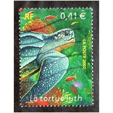 FRA 2002 41c 'ANIMALS -TURTLE' FINE USED (EBID10914)