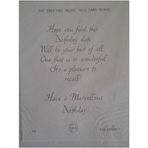birthday card for her - With Best Wishes On Your Birthday