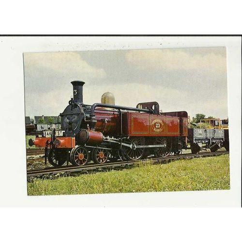 24 METROPOLITAN RAILWAY 4-4-0 Locomotive No.23 Postcard by London Transport