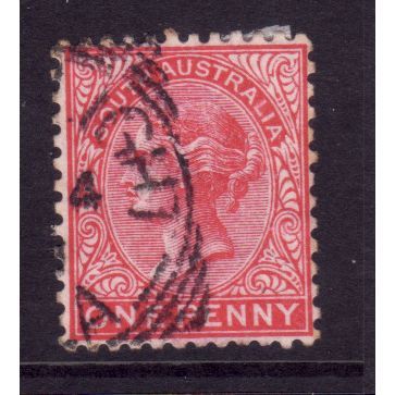 SOUTH AUSTRALIA 1899 SG176 1d ROSINE FINE USED #4