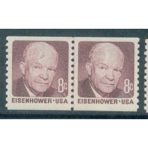 1402 8c Dwight Eisenhower Fine MNH CLP R0277