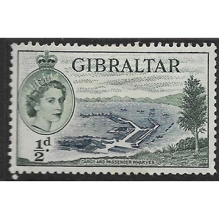 GIBRALTAR 1953/1959 SG 145 - MH (*)
