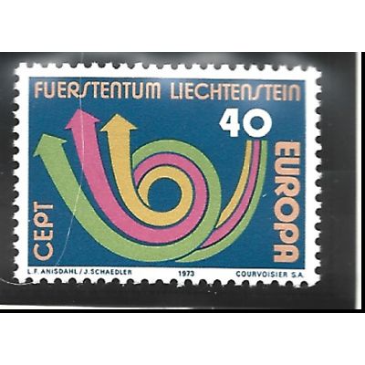 Liechtenstein Stamps Scott #525 To 526, Mint Lightly Hinged