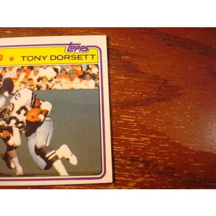 1981 Topps, Super Action, TONY DORSETT, HOF, Cowboys, #138