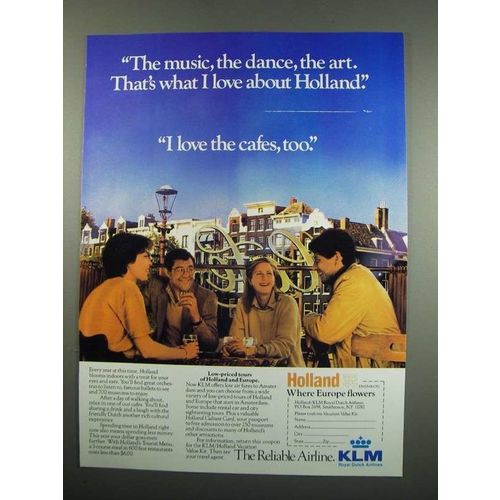 1984 KLM Airline Ad - The Music, The Dance, The Art