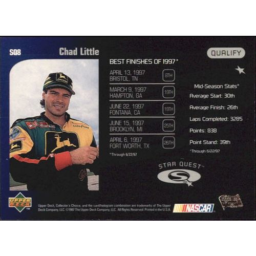 1998 Collector's Choice Chad Little Star Quest #SQ8