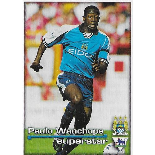 Merlin's Premier League 2001 Stickers: No.252 - Superstar: Wanchope