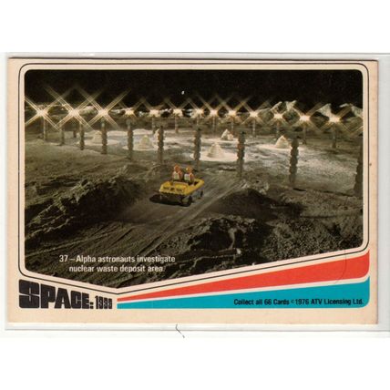 1976 Donruss Space: 1999 Movie trading Card #37-crisp