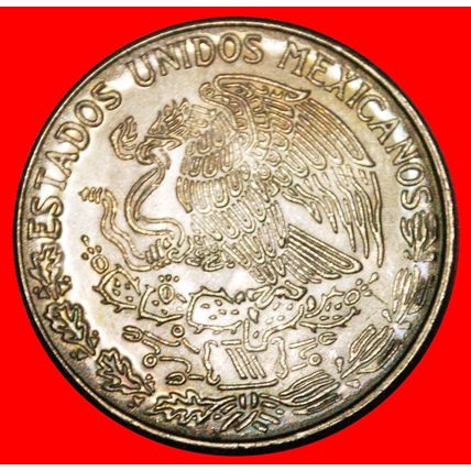 CLOSED 9 & 8: MEXICO ★ 1 PESO 1980 MINT LUSTER! LOW START★NO RESERVE