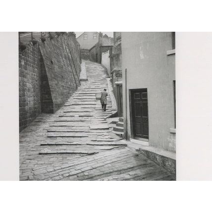 Basket Church Stairs at Whitby Yorkshire Award Photo Postcard