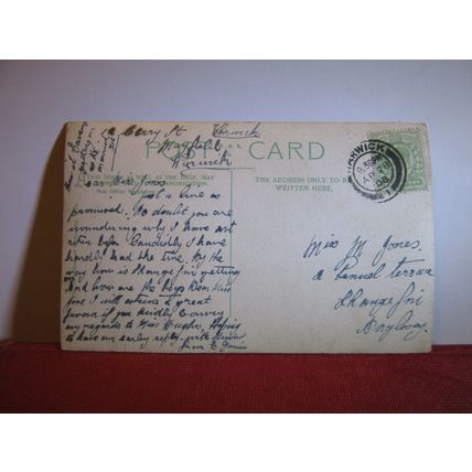 THE OLD MILL, GUY'S CLIFFE, WARWICK . used antique postcard RP 1908 pm =